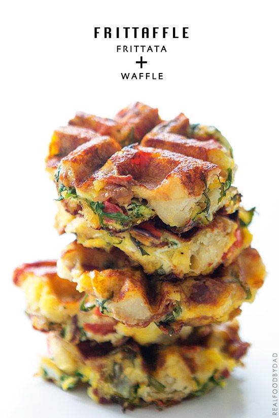 When a frittata and waffle get together, you get a frittaffle! Introduce Mom to ...