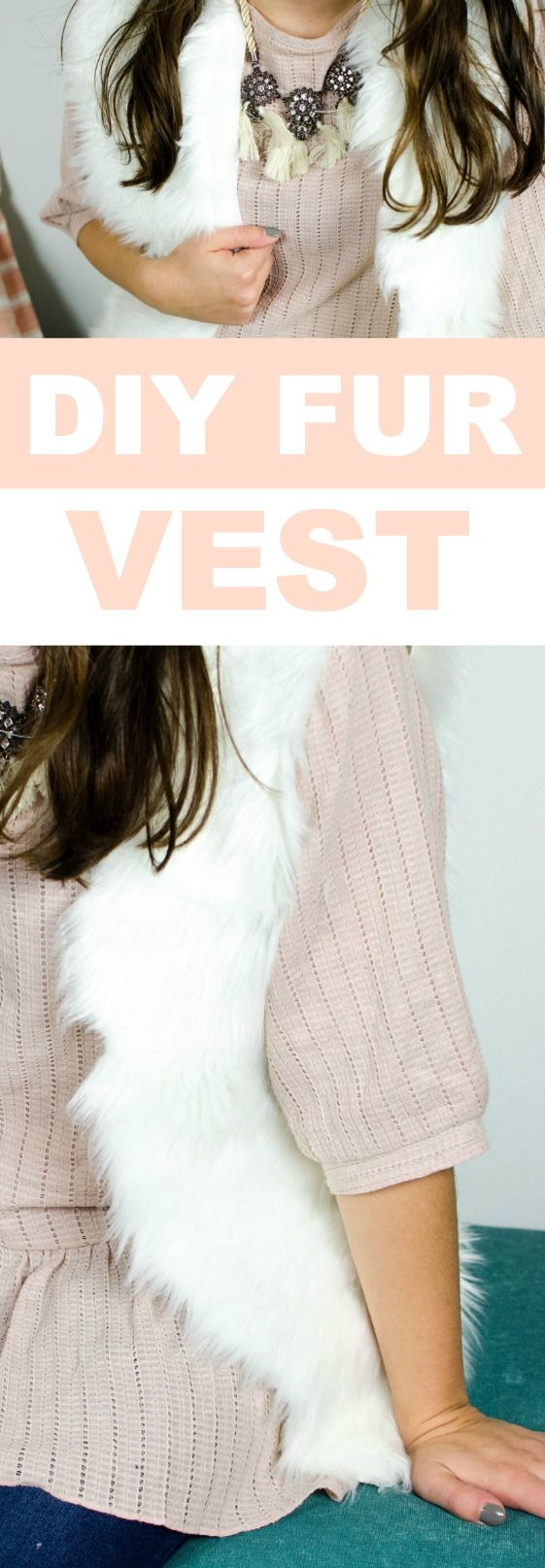 A faux fur vest can really take a lot of the outfits to the next  level! You’l...