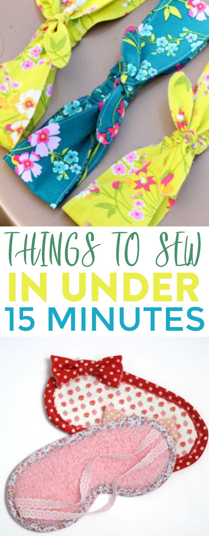 If you’re looking for easy sewing projects that you can finish  quickly, these...