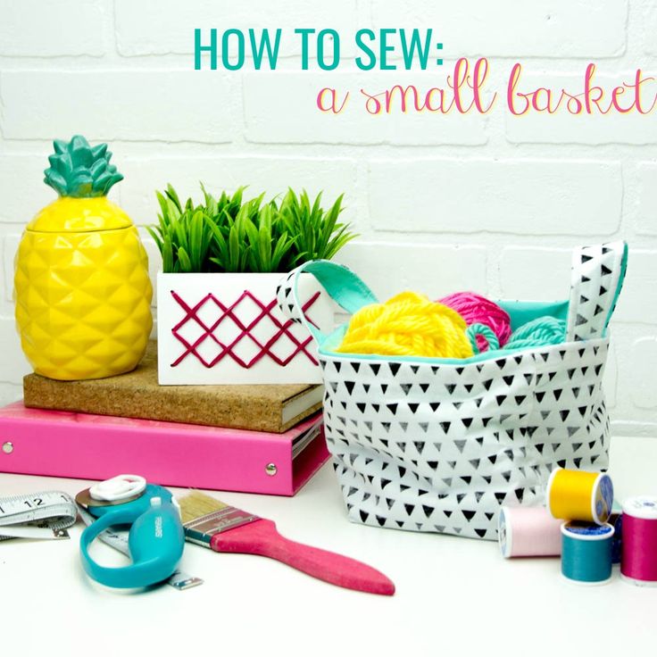 My first Cricut Maker Sewing Project: how to sew a small basket! This machine ha...