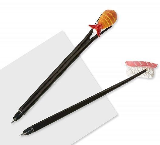 This Chopsticks & Sushi Pen Set is super kawaii!! (Cute back to school supplies ...