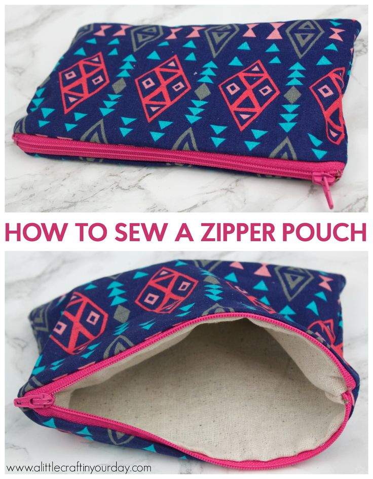 Today, I’m going to show you how to sew a zipper pouch. This  is the perfect p...