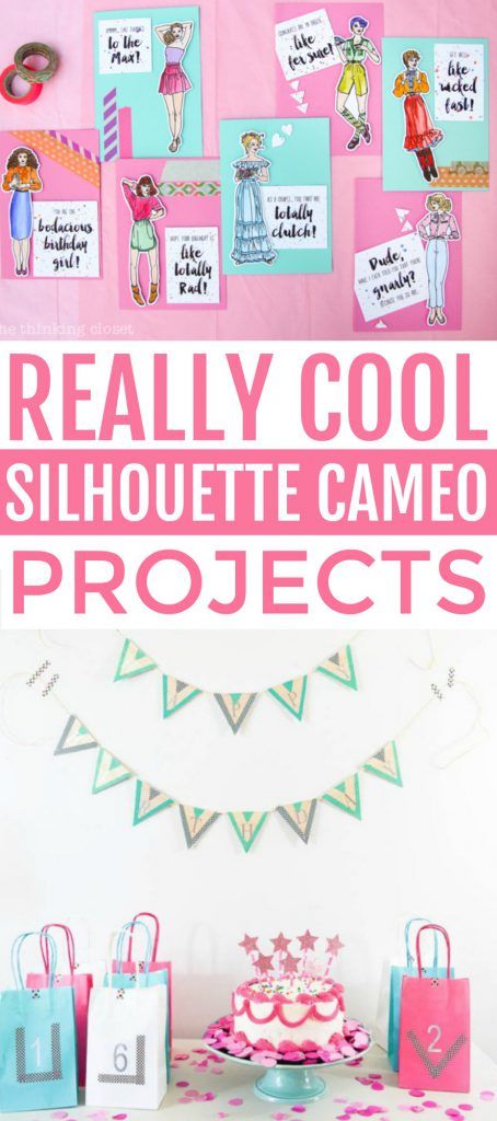 Today we’ve got 17 Really Cool Silhouette Cameo Projects to  share with you. T...