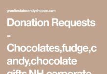 Corporate Gifts Ideas : Corporate Gifts  : Donation Requests  Chocolatesfudgecan...