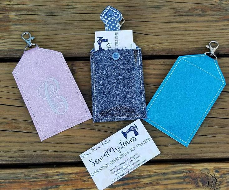 Custom Personalized Business Card Holder Monogrammed Card | Etsy
