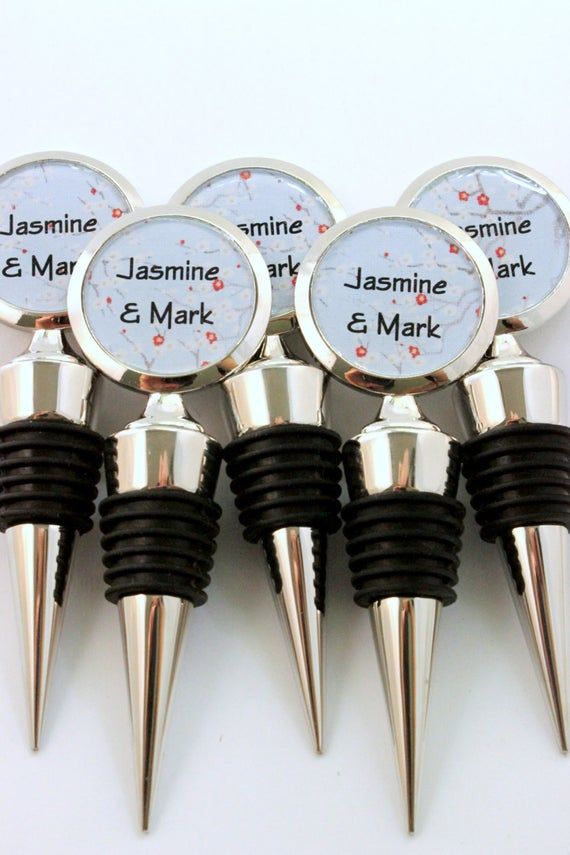 Custom Wine Stoppers - Corporate Gifts, Wedding Favor, Shower Favor