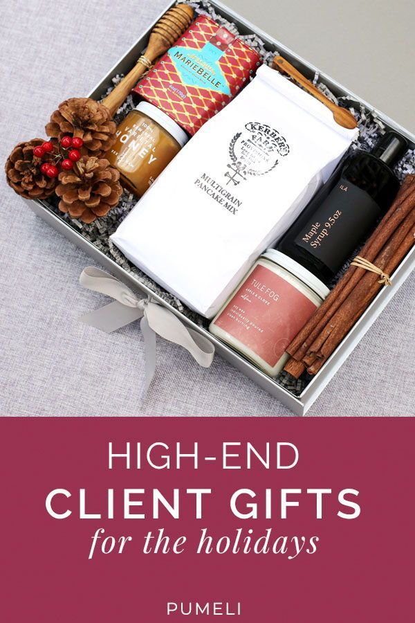 High-end client gift ideas for the holidays. Download our business gifts lookboo...