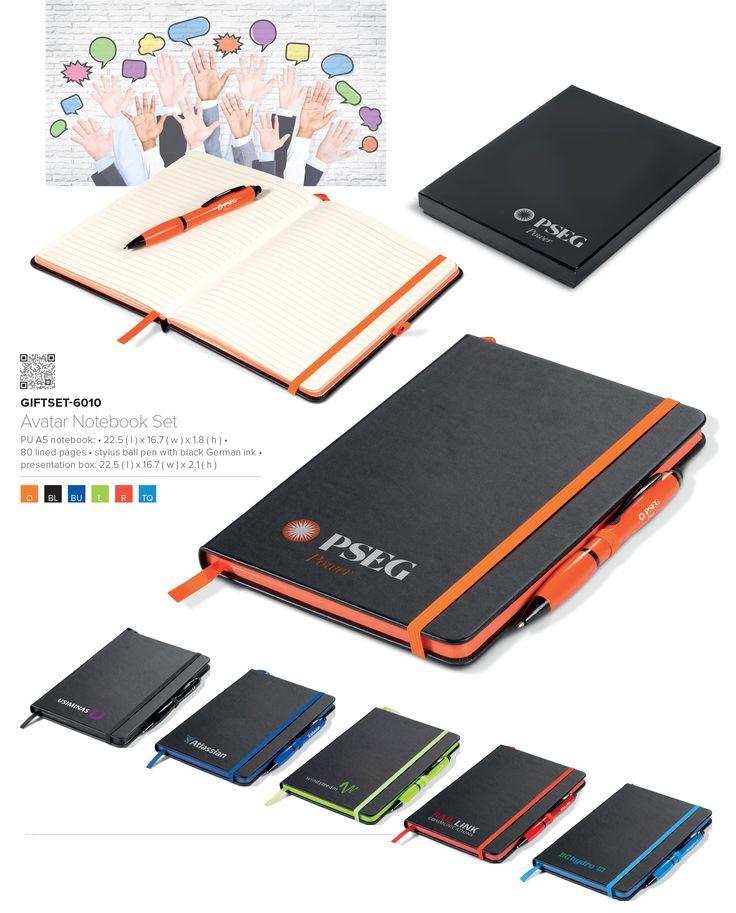 Notebook and Pen Gift Set, Branded Pen and Notebook Corporate Gifts South Africa