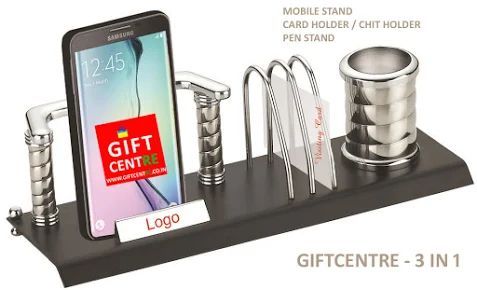 corporate gift, desktop gift, mobile stand card holder pen stand. www.iftcentre....