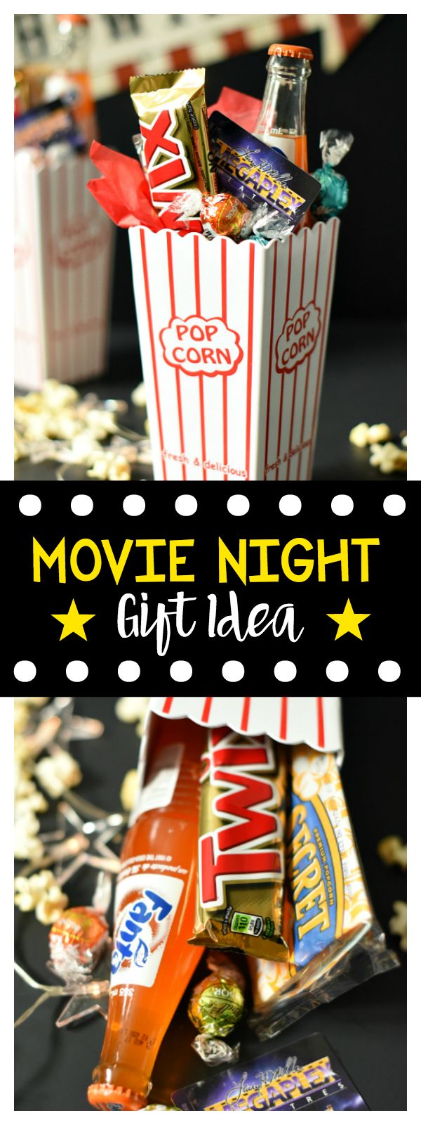 Movie Night Gift Basket-Great Gift for Birthdays, Teacher Appreciation or Thank ...