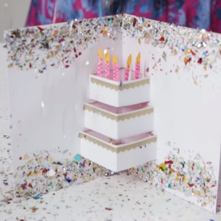 Make a DIY Pop-Out Birthday Card