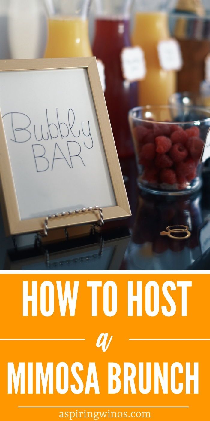How to host a mimosa brunch! Use our tips and steps to pull together a brunch me...