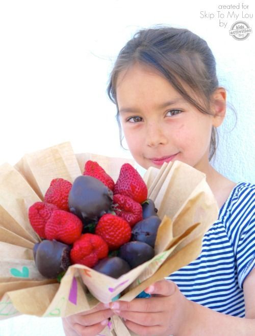 Chocolate dipped or covered strawberries for a teacher gift idea. Make a sweet s...