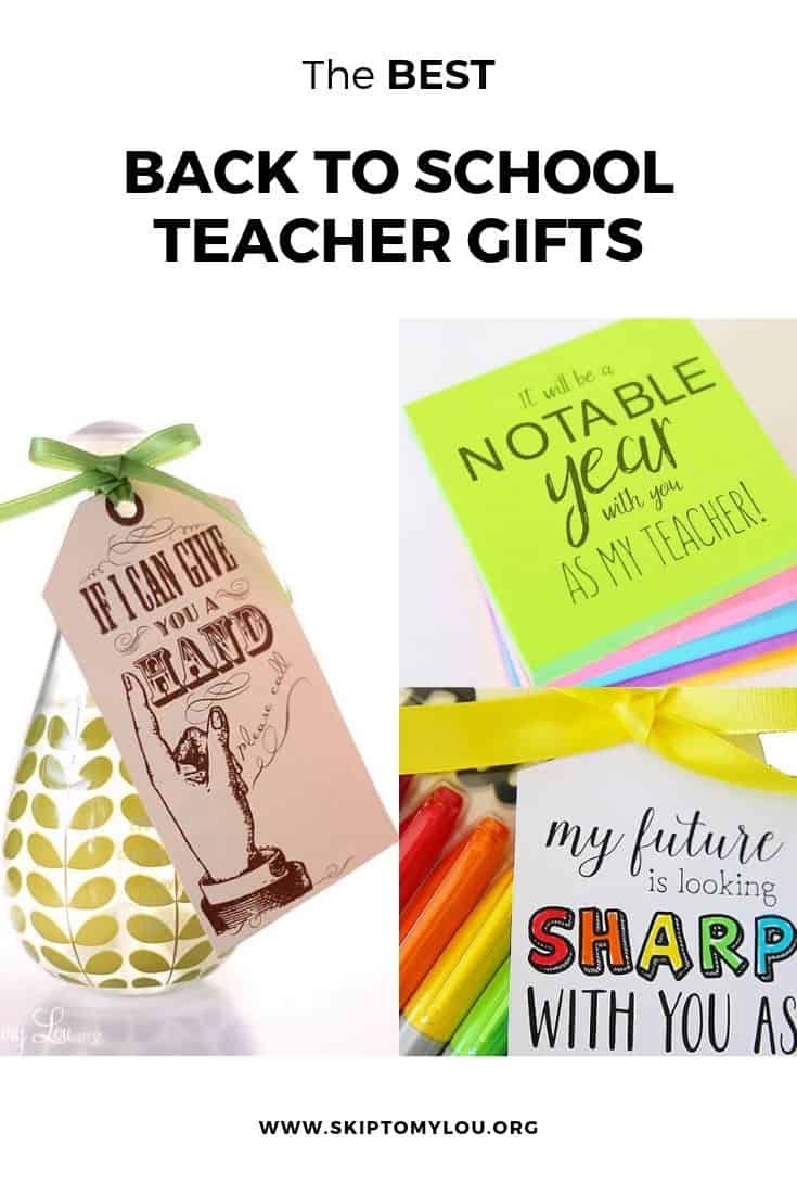You have found the BEST back to school teacher gift right here. From pretty jars...