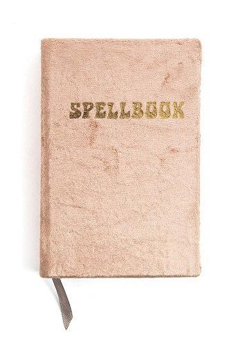A fuzzy velvet Spellbook for your secrets. #journal #notebook