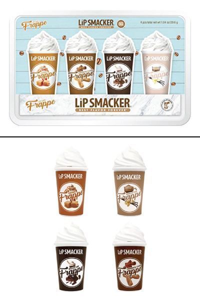 Cool Frappe Lip Balm Collection by Lip Smacker. Cool Christmas gifts for teens a...