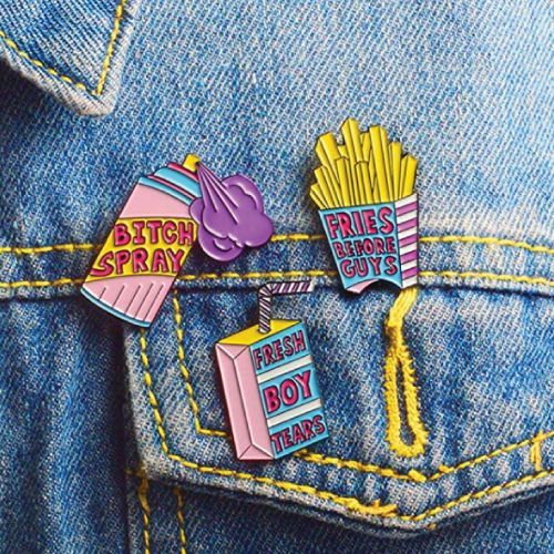 Cool fashion pins loved by girls | Best Stocking Stuffers for Tweens and Teens