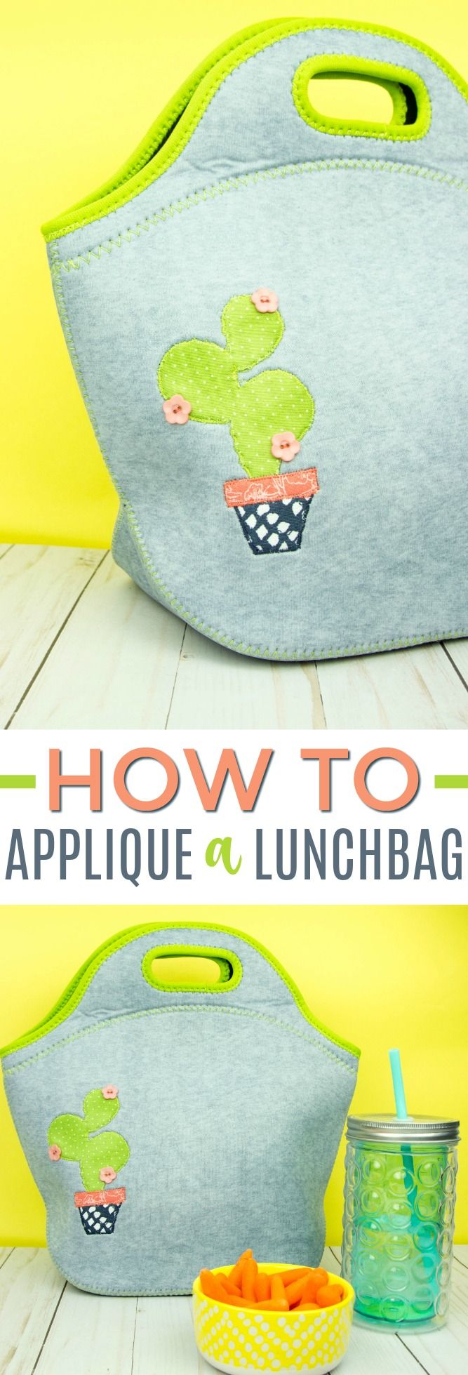 Keep reading to learn how to make your own DIY Applique Lunch bag.  I’m going ...