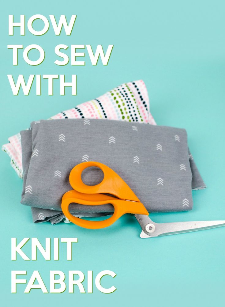 Sewing with knit fabric isn’t difficult as long as you understand  the differe...