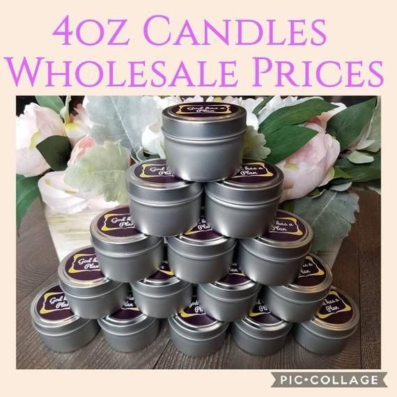 Corporate Gifts Ideas : 4oz candle tins wholesale candles scented candles corpor...