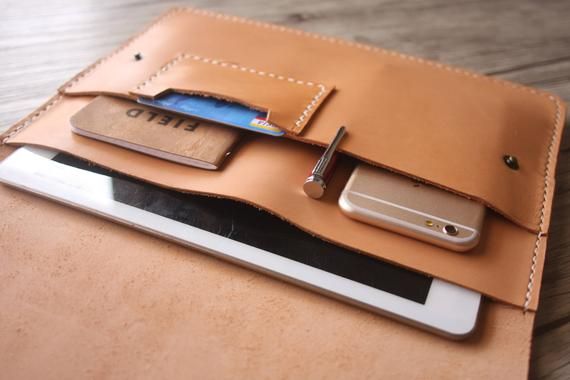 Leather iPad Pro 11 Case personalized iPad Pro 12.9 Sleeve | Etsy