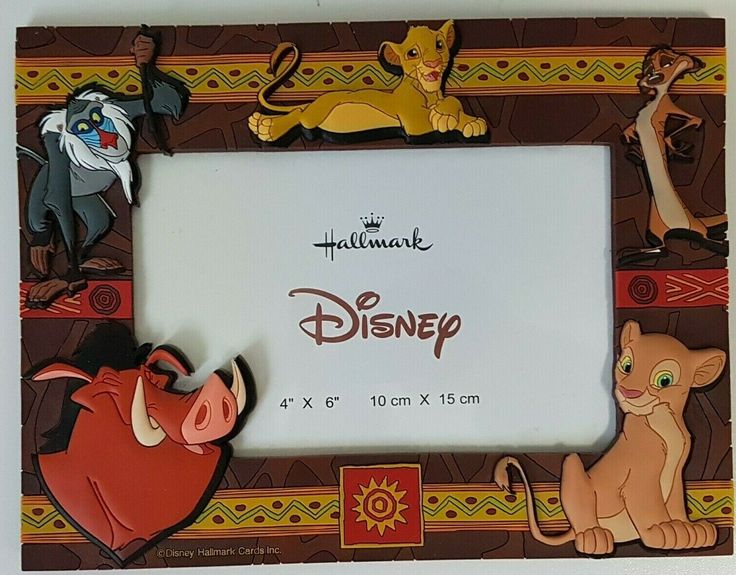Disney The Lion King Hallmark Picture Frame | eBay