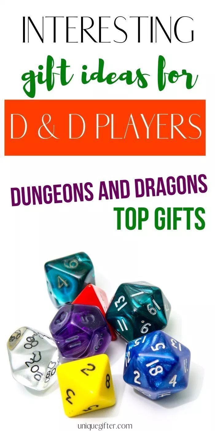 Gift Ideas for D&D Players | Dungeons and Dragons gift ideas for your boyfriend ...