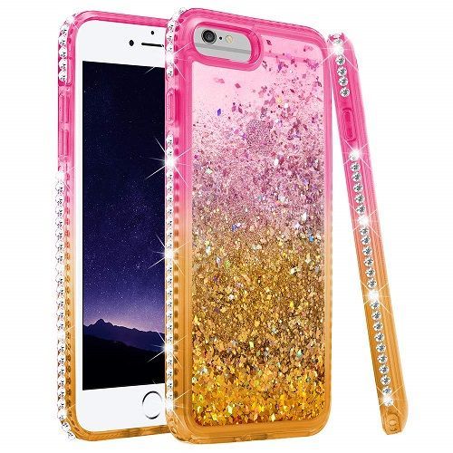 Glitter Liquid Phone Case. Cute gifts for best friends teens.