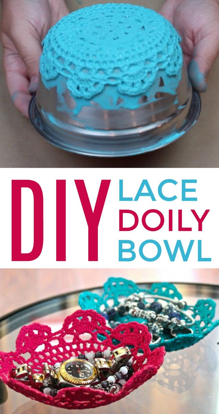 Today I’m going to share with you a fun DIY Lace Doily Bowl. Some people want ...