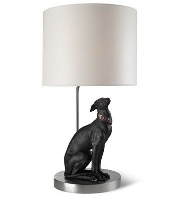 ATTENTIVE GREYHOUND - LAMP I Schledermann Company   Corporate Gifts Client I Emp...