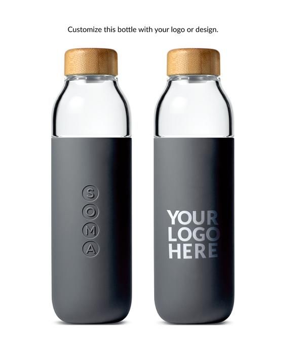 Customizable Glass Water Bottle - Gifts for Good