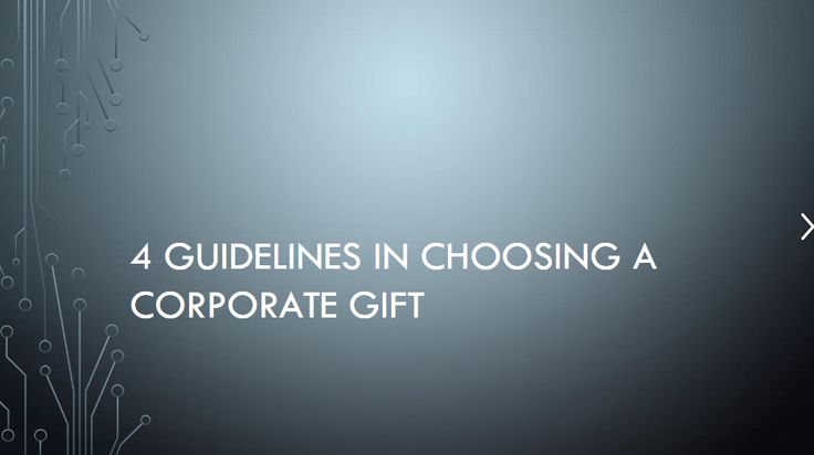 Giving out corporate gifts is not just all about giving gifts for the sake of it...
