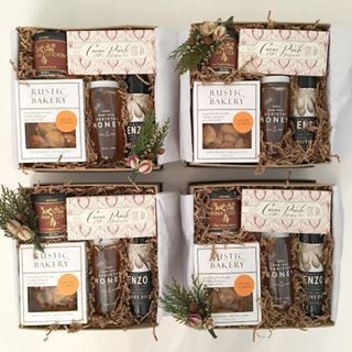 Loved and Found corporate thank you gift boxes. Client gratitude holiday gifting