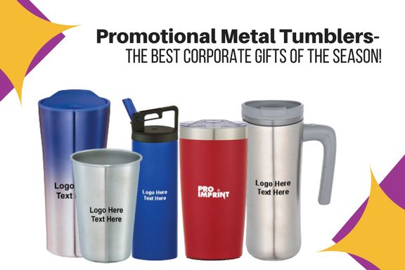 Promotional Metal Tumblers- The Best Corporate Gifts Of The Season! #promotional...
