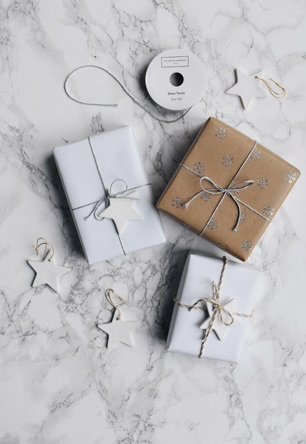 Simple but stylish Christmas gift wrapping with The White Company | These Four W...