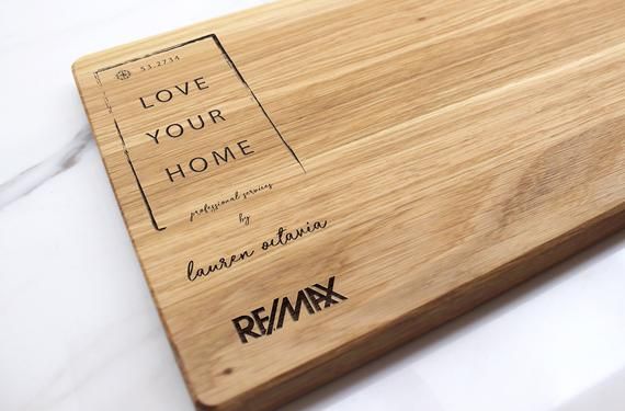 Wholesale Cutting Boards, Personalized Realtor Closing Gift, Real Estate gift, R...