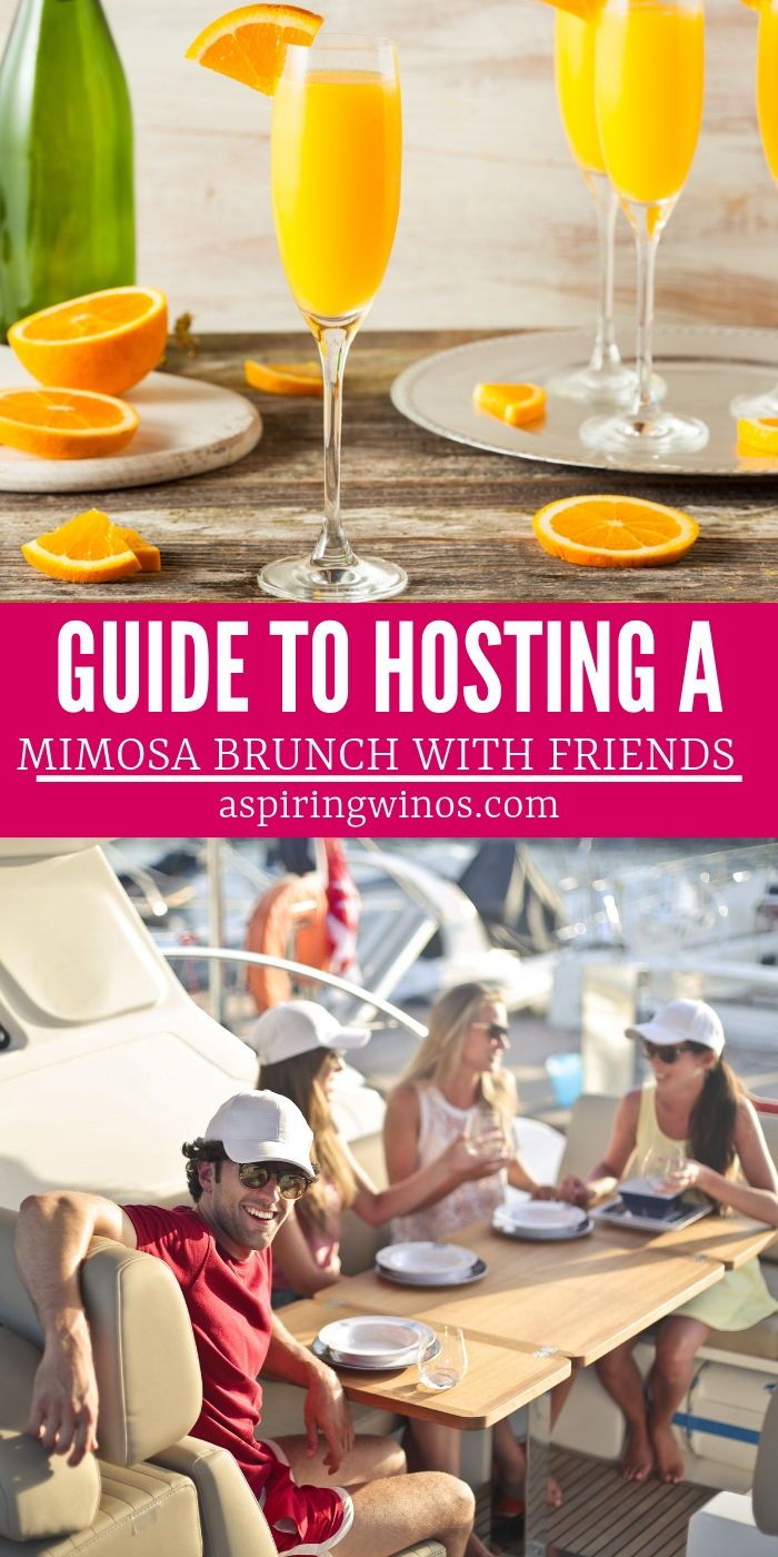 How to host a mimosa brunch! Use our tips and steps to pull together a brunch me...