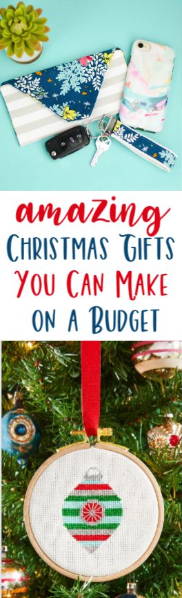 It’s  not always easy to find Amazing Christmas Gifts You Can Make on a Budget...