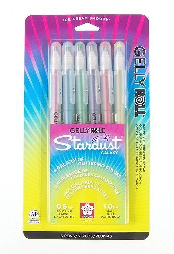 Sakura Gelly Roll Stardust Galaxy Pen Set (Inexpensive Christmas stockings for t...