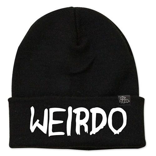 Teens will love this Weirdo Statement Beanie. Makes a great stocking stuffer for...