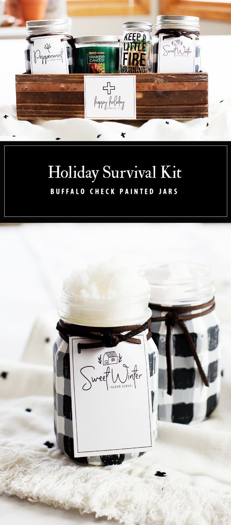 Create this fun and stylish spa inspired Holiday Survival Kit full of spa goodie...