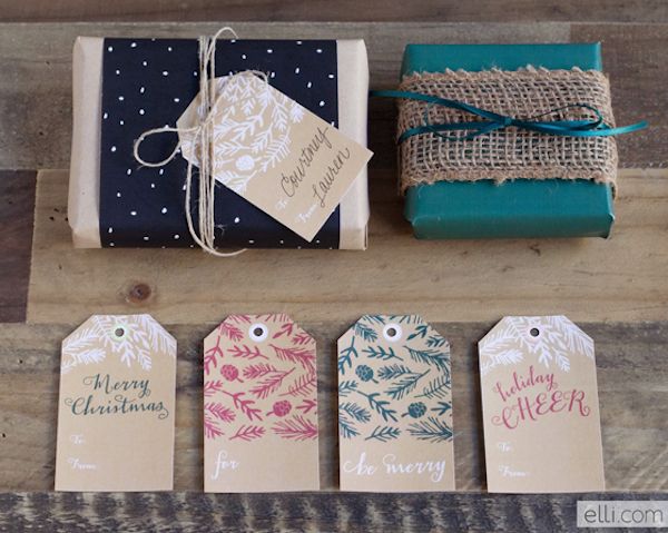 Free Printable Christmas Gift Tags (click over for tons more!) these ones are by...