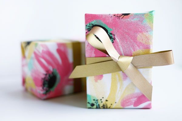 Printable Floral Gift Wrap | Oh Happy Day!