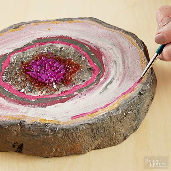 We Made This Pretty Purple Geode (And You Can, Too!)