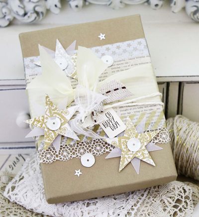 Decorated Package by Melissa Phillips for Papertrey Ink (May 2014)